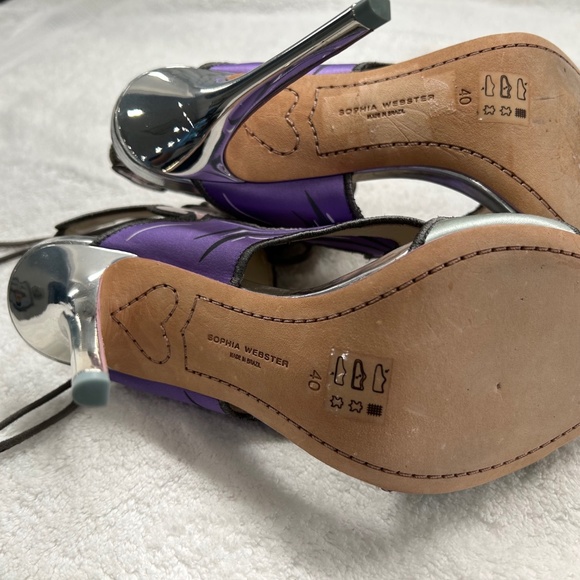 SOPHIA WEBSTER HEAVEN TEMPEST SLING BACK - NEVER WORN - Picture 4 of 9